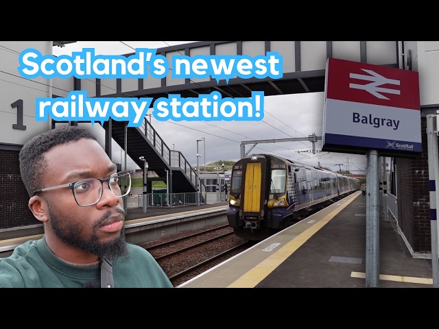 Scotland's Newest Railway Station! | Balgray (and ScotRail's Tap and Pay trial!)
