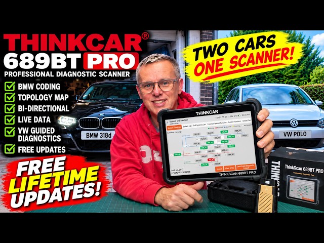 ⚡️This Scanner Does Almost Everything! THINKCAR 689BT PRO – BMW Coding, Topology & More