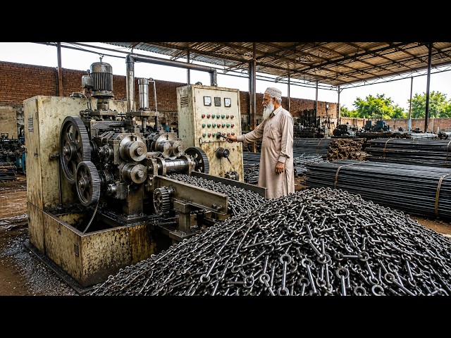 Incredible Process of Making Millions of Padlock Keys Every Day! | Factory Manufacturing Process