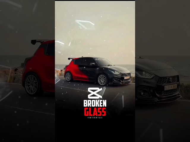 How I Create Broken Glass Effects in Capcut Tutorial #edit #capcut #tutorial