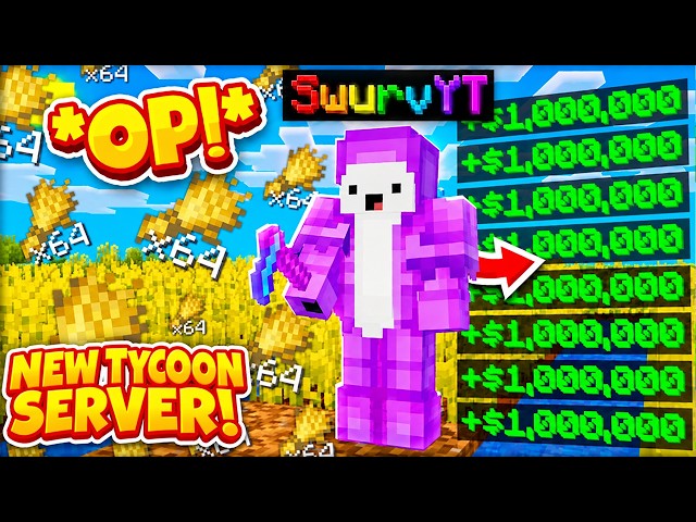 MY *GREATEST* START ON THE *NEW* TYCOON GENS SERVER! | 1.20+ New Minecraft Server