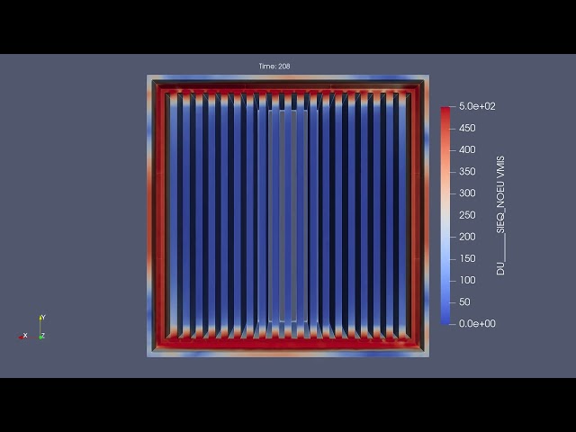 Code Aster: Stress Analysis of Welding in INCO625 (Tour)