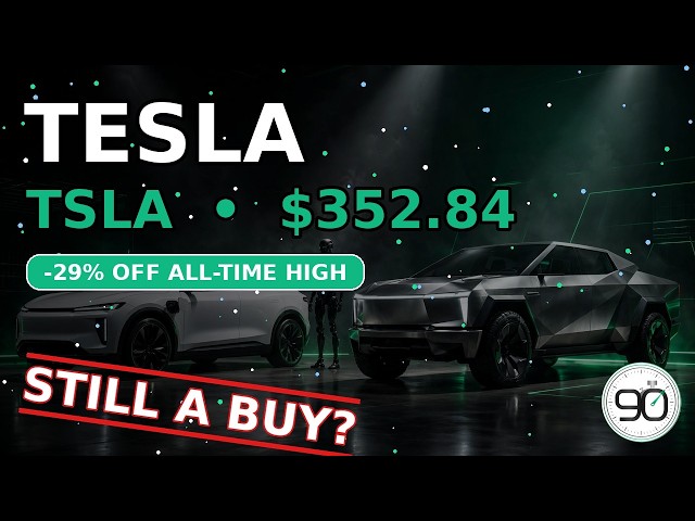 Deep Dive - Tesla at $352.84: Down 29% From its High — Robotaxis, Optimus, AI | Still a Buy?