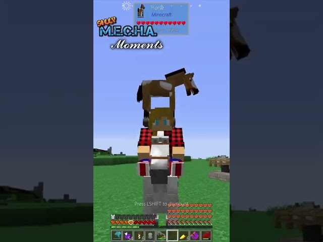 Adorable Baby Horses! #Minecraft #Shorts