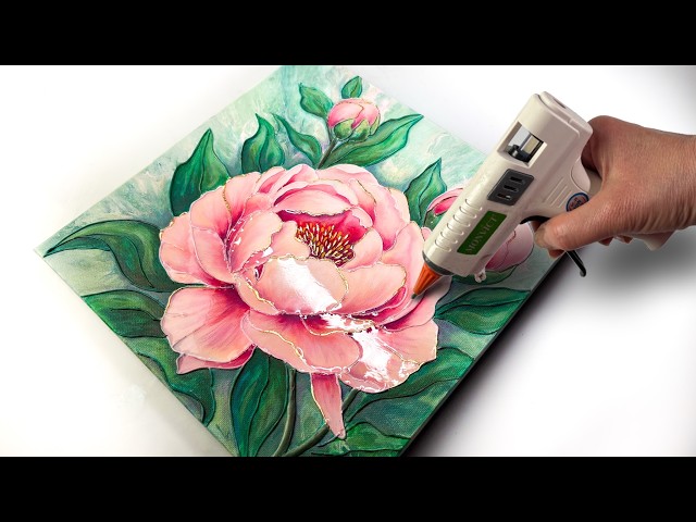 Glue Gun Art That's Simple, Elegant and STUNNING!