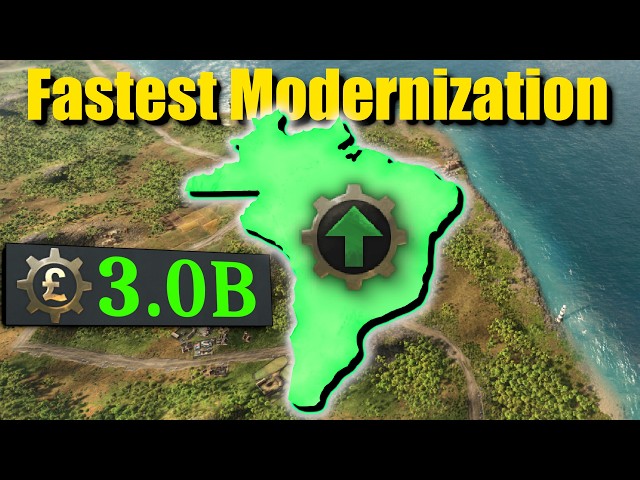 I ABUSED Power Bloc Mechanics To Modernize Faster Than Ever as Brazil in Victoria 3
