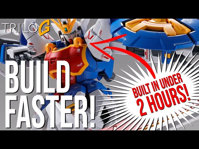 Top 5 Tips on how to Build Gunpla Faster than ever before!| Out of the box to built in less time!