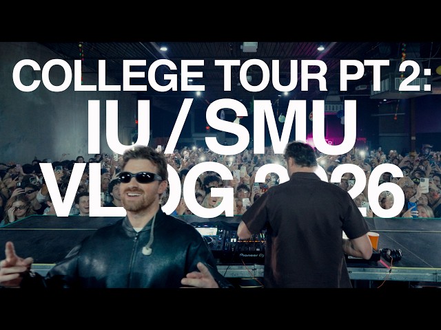 The Chainsmokers - College Tour Pt. 2 Vlog