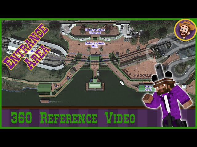 WDW MK 360 Reference - Entrance Area