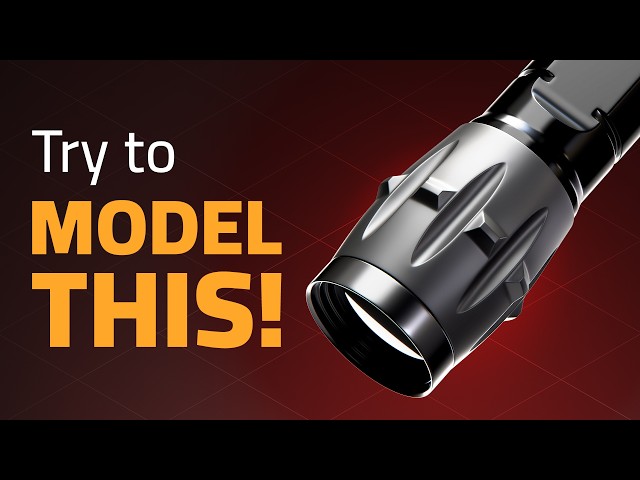 3D Modeling Challenge #043 - Solution