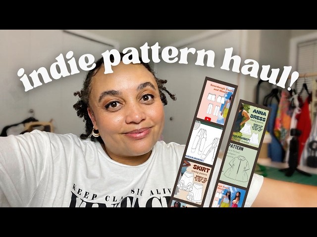 I bought WAY too many indie patterns! | indie pattern haul