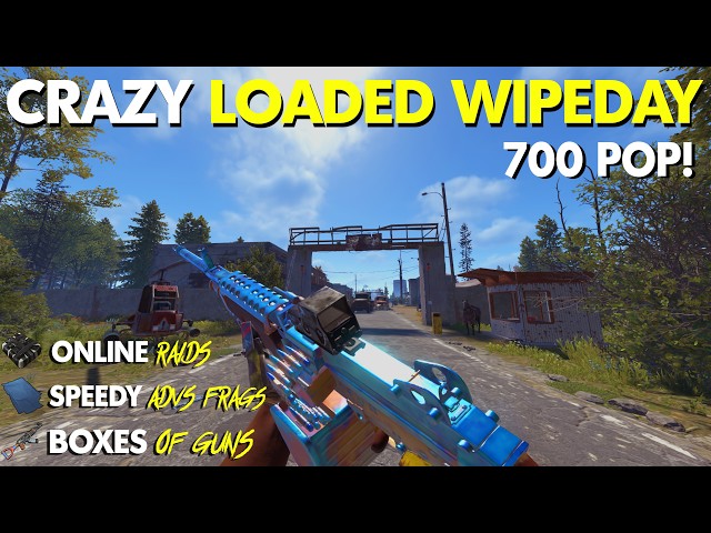 DOMINATING WIPEDAY Got Us SO LOADED | Official Vanilla Rust