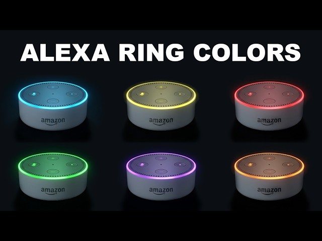 #Alexa: Meaning of the Echo Light Ring colors!