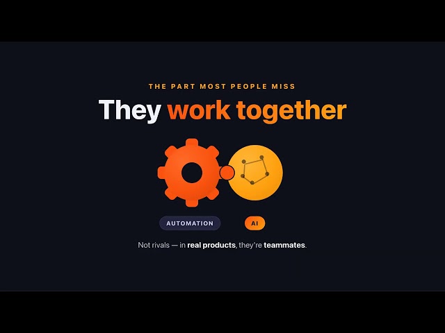 Automation vs AI: What's the Difference? (Explained Simply)