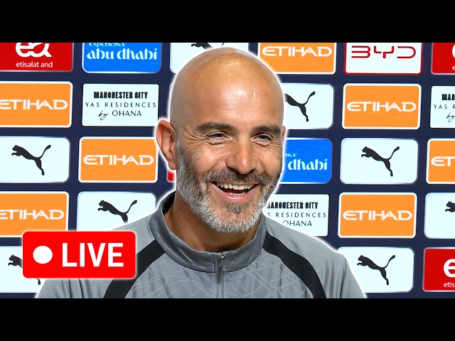 🔴 LIVE | Enzo Maresca pre-match press conference | Crystal Palace v Man City | Premier League