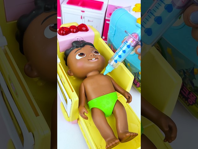 ASMR Toy Unboxing Cocomelon & Sprunki Ambulance Doctor Set Toy | Satisfying ASMR ToySounds
