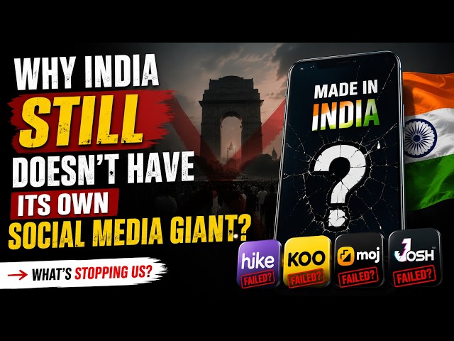Why India STILL Doesn’t Have Its Own Social Media Giant?