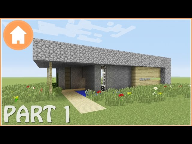 Minecraft Tutorial: How to Build a Survival House in Minecraft #1