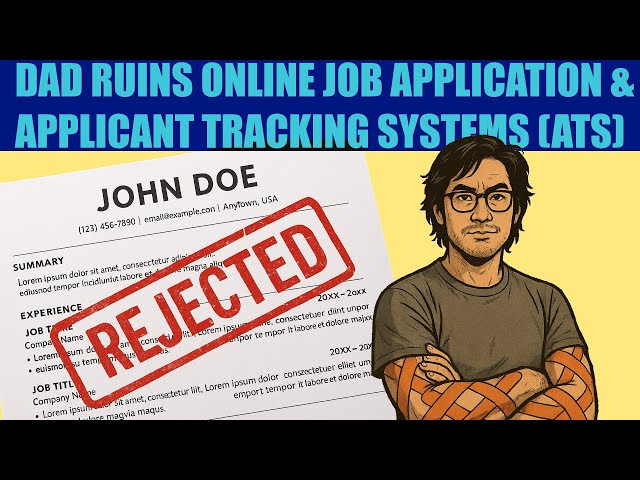 Why nobody sees your resume - Dad Ruins Job Applications & ATS Hiring