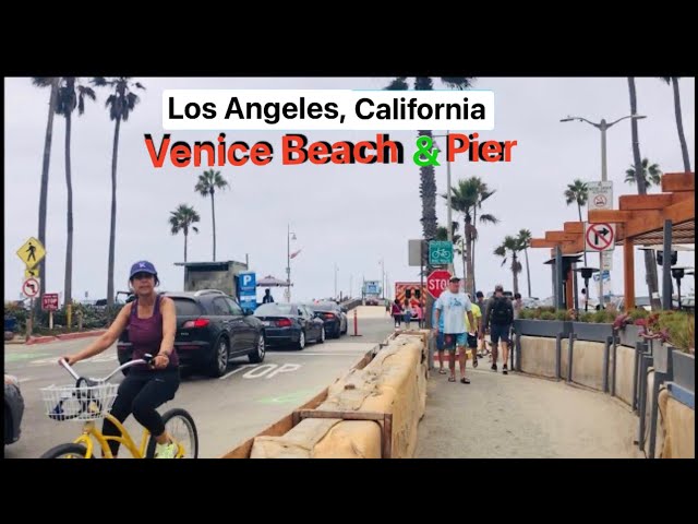 Venice Beach & Pier , Los Angeles, California. Quick walk. 🇺🇸