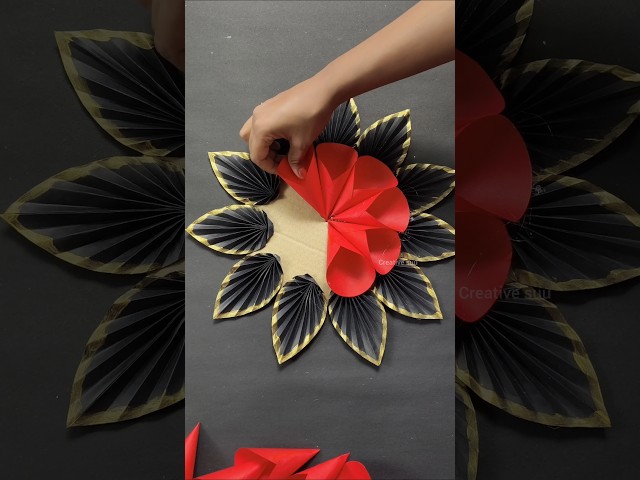 beautiful paper wall hanging DIY crafts ❤️🥰 #diy #walldecor #wallhanging #crafts