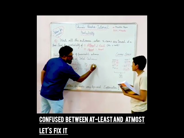 Best trick for probability class 10 #funlearning #maths #studymotivation #genz #youtubeshorts