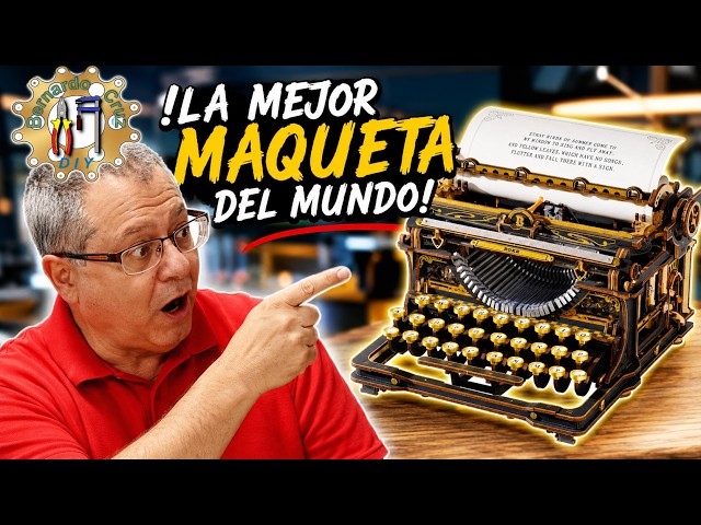 THIS IS INSANE! 😱 Unboxing the Most COMPLEX ROKR Typewriter I've Ever Seen (320 Pieces)