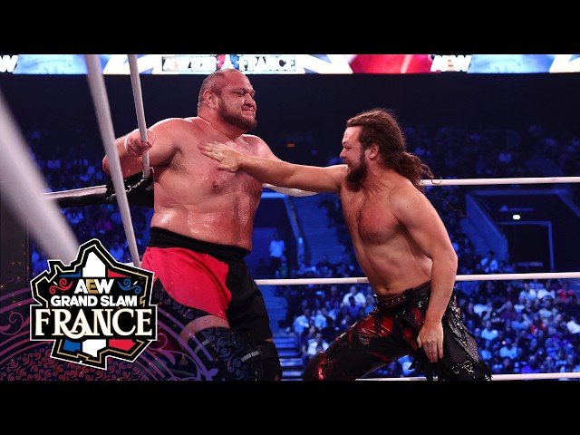 Samoa Joe vs "Jungle" Jack Perry - Clockwork Carnage Qualifying Match | AEW Grand Slam France