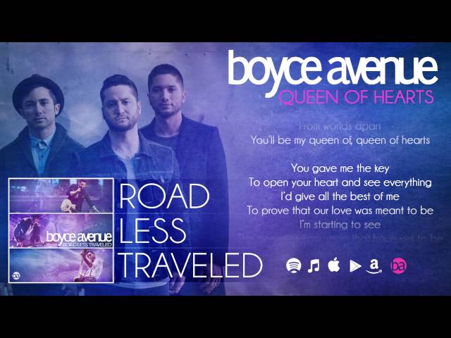 Boyce Avenue - Queen of Hearts (Lyric Video)(Original Song) on Spotify & Apple