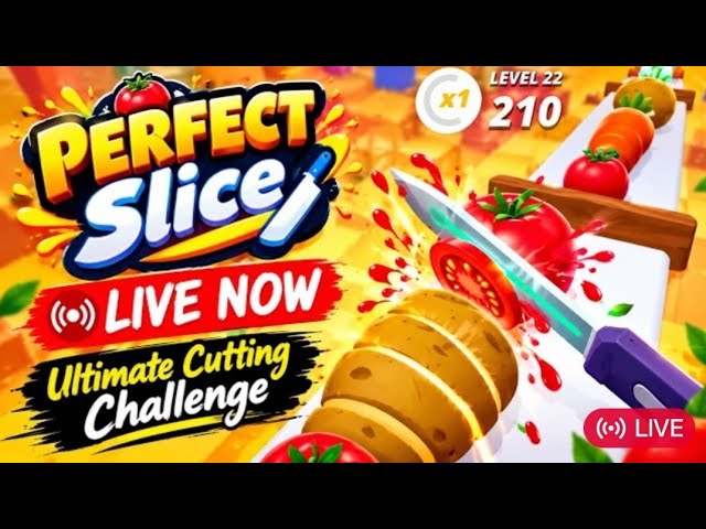 Perfect Slices Live 🍔 || kids game || free fire | 3d game shorts | indian bike game 3d | funny game