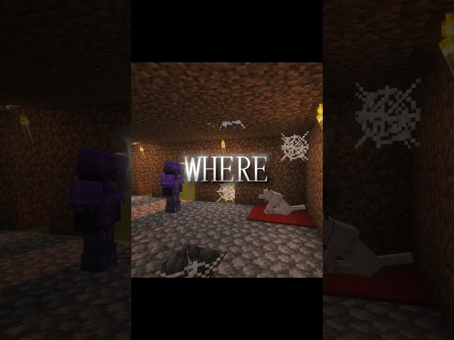 POV: you find your old base in minecraft