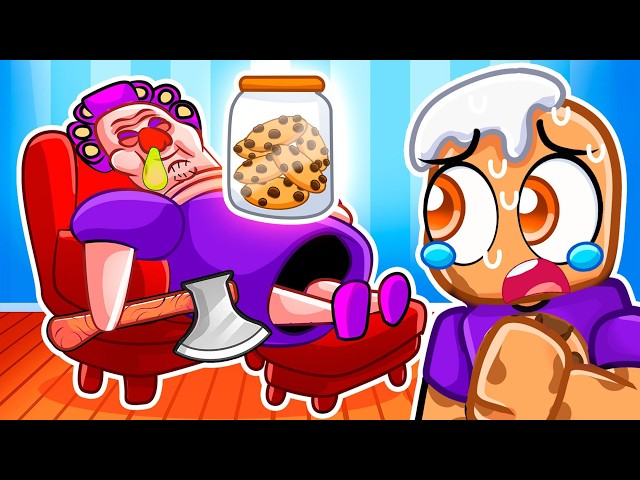 Stealing 3,461,792 COOKIES from Evil Roblox Grandma!