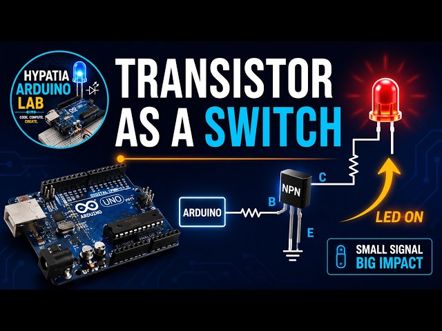 Arduino Transistor Tutorial: Use an NPN Transistor as a Switch