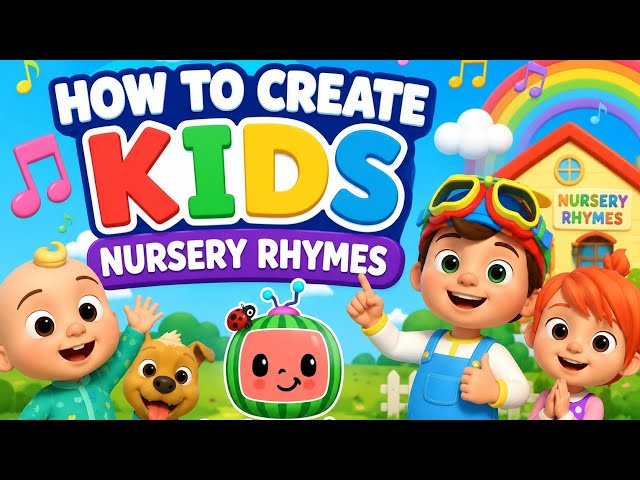 How I Make Kids Nursery Rhymes That Get Millions of Views