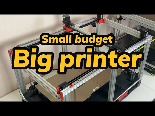 The RIFF 600/900 3D printer 3 - x and y axis