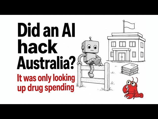 Did an AI Hack the Australian Government? A Drug-Spending Lookup and 98 Days Nobody Heard