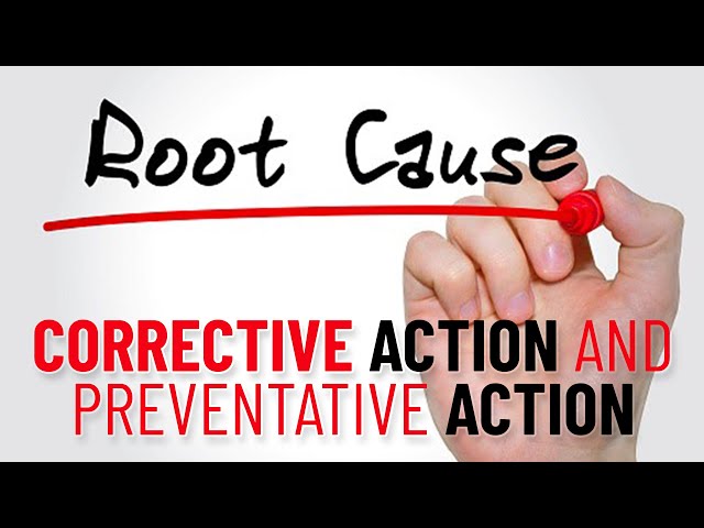 Corrective Action and Preventative Action - haccp.com