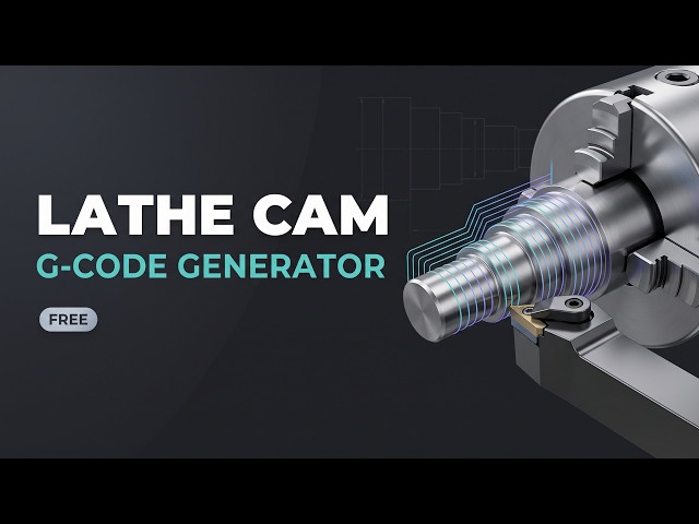 CNC Lathe CAM Simulator: Describe the Part, Get FANUC G-Code Automatically