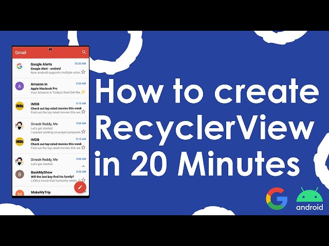 Android RecyclerView Full Tutorial with Example - AndroidX