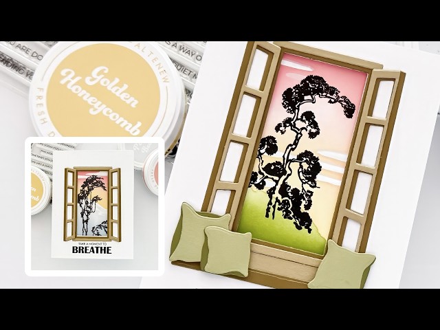 Mindy Makes It LIVE: Create Beautiful Layered Window Cards