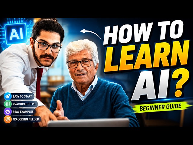 Learn Artificial Intelligence (AI) from Scratch | Full Beginner's Tutorial