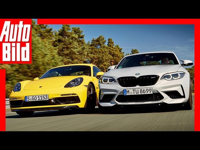 BMW M2 Competition vs Porsche Cayman GTS (2018) Test / Comparison / Review
