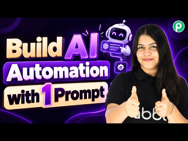 How To Build AI Automation with 1 Prompt? 🔥 Hindi Tutorial