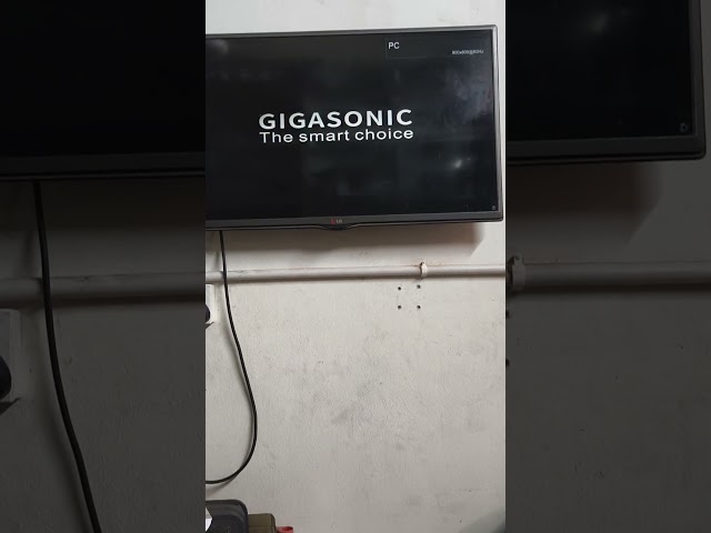 gigasonic 61m font panel connection