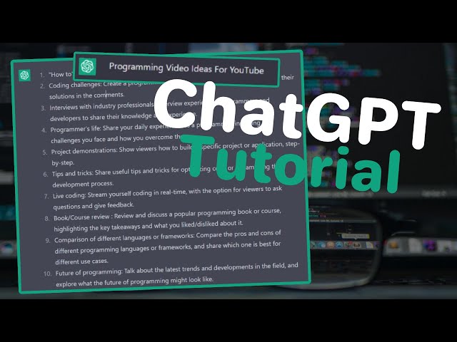 How To ChatGPT Like A PRO - ChatGPT Tutorial OpenAI