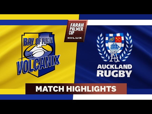RD 4 HIGHLIGHTS: Bay of Plenty v Auckland (Farah Palmer Cup 2026)
