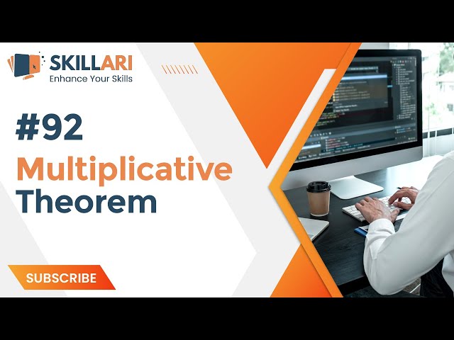 #92 - Multiplicative Theorem | How to Use Multiplicative Theorem in Data Science | Data Science 2022