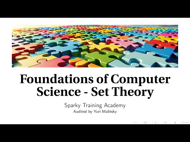 Set Theory (Foundations of Computer Science)