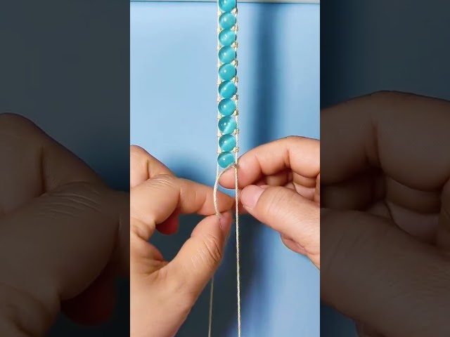 ✨ Create Your Own Beaded Macrame Bracelet! ✨