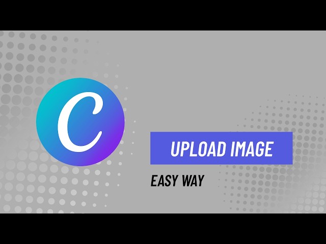How to Upload Image in Canva